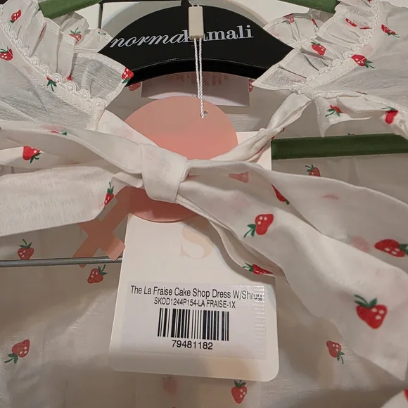 Selkie La Fraise Strawberry Shortcake Cake Shop Mini Dress - 1X - NWT - Picture 9 of 12